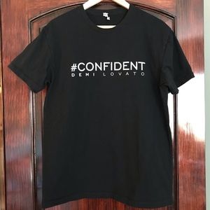 Demi Lovato #Confident Promo TShirt and Bag